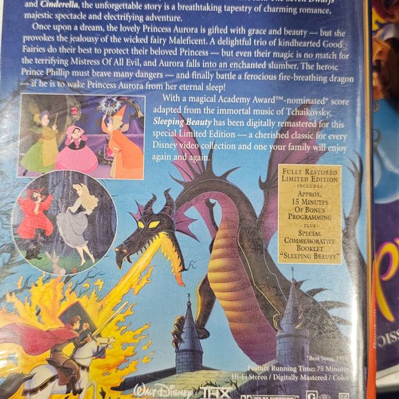 VHS Sleeping Beauty Limited Edition - Picture 2 of 3